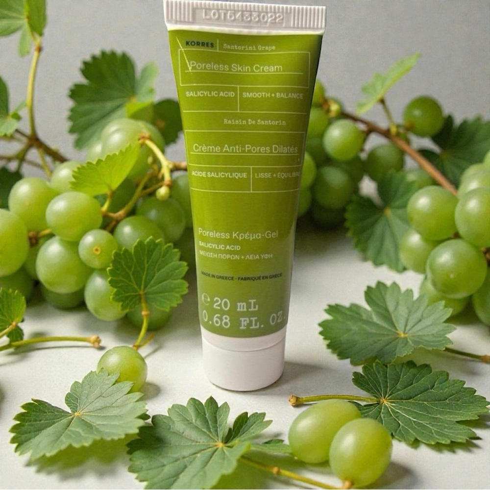 🍇 Korres Santorini Grape Poreless Skin Cream| 0.68oz
